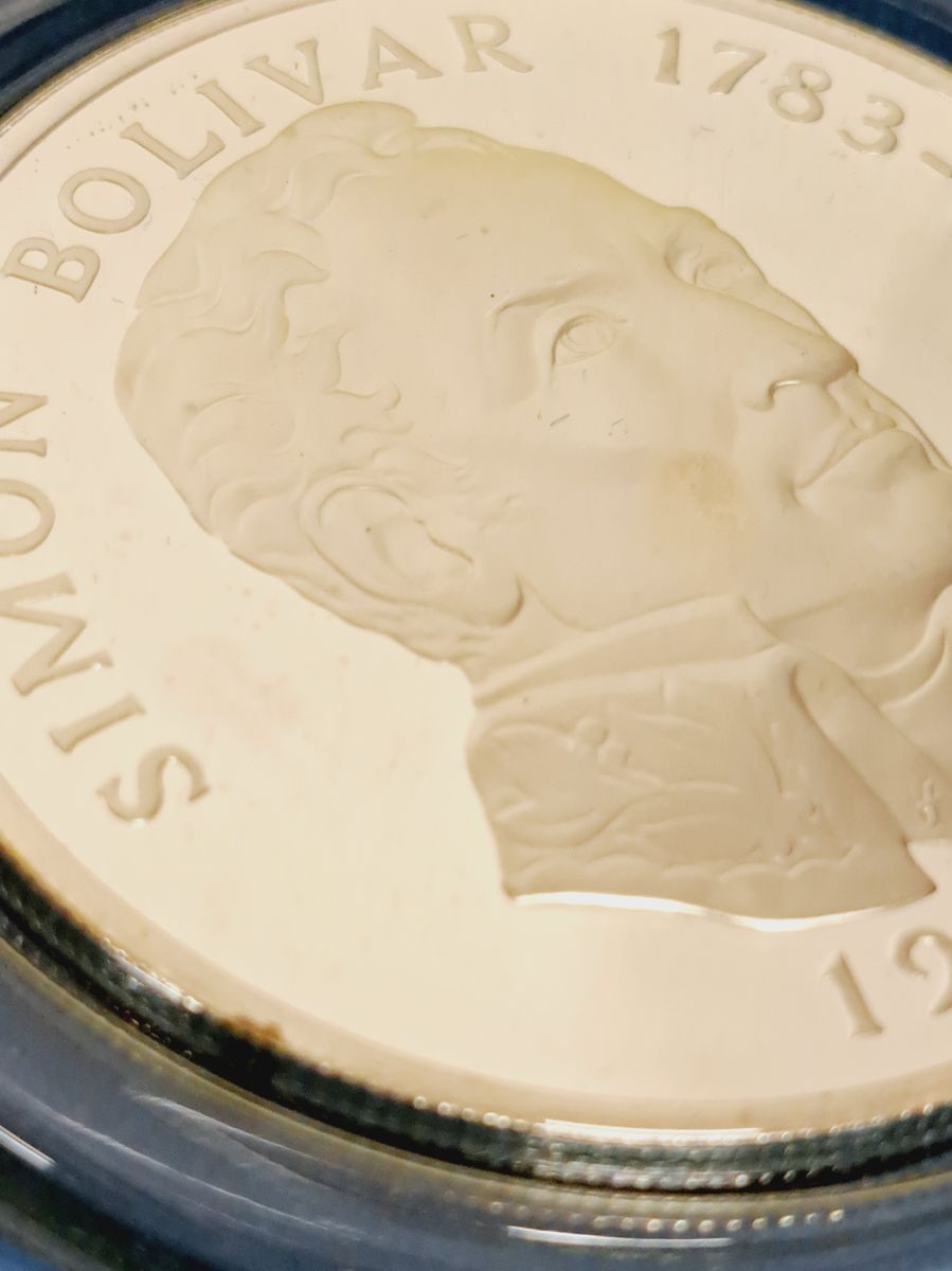 Republic of Panama One 20 Balboas Coin 1974年 パナマ共和国 20