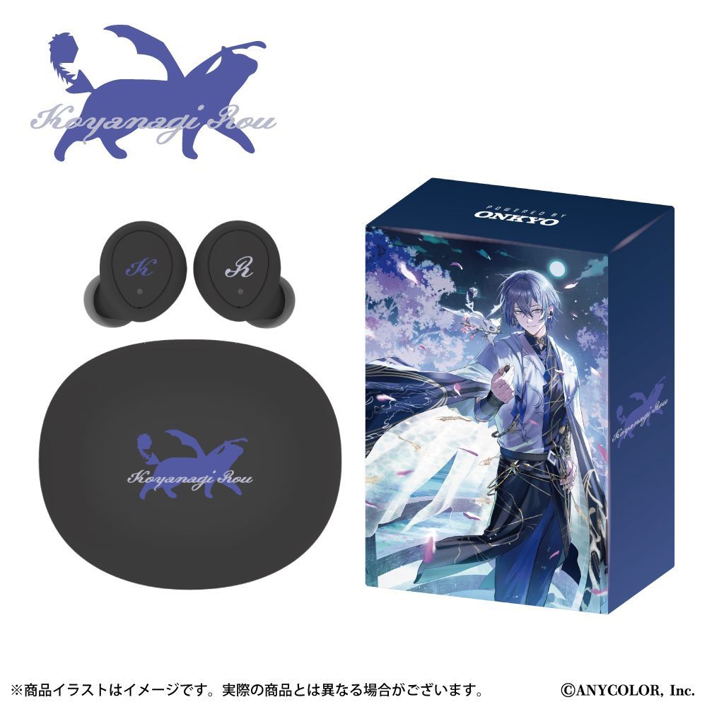 ONKYO ワイヤレスイヤホン ANIMA AOW04　小柳ロウモデル バーチャルライバーグループ「にじさんじ」× オンキヨー株式会社の