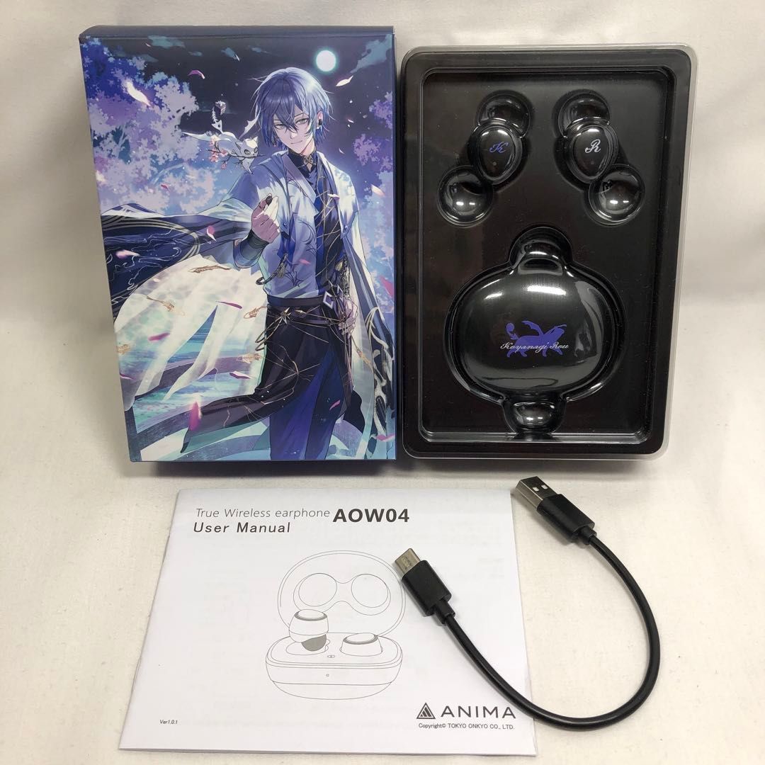 にじさんじ×オンキヨー ワイヤレスイヤホン ANIMA AOW04 小柳ロウ 音