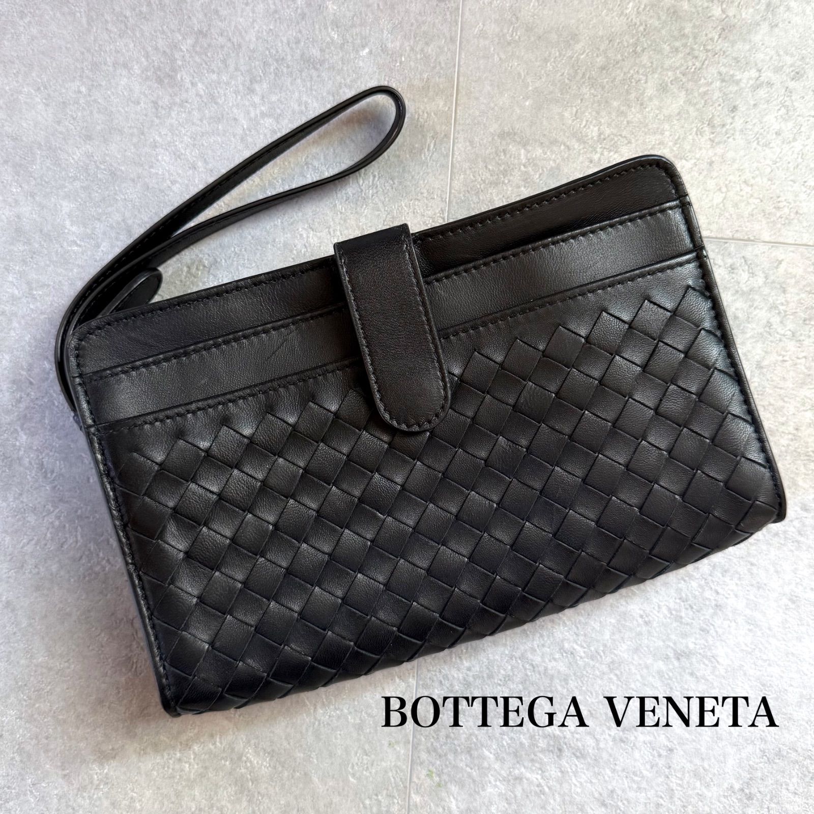 極美品✨BOTTEGA VENETA イントレチャート レザー 名刺入れ 極美品 