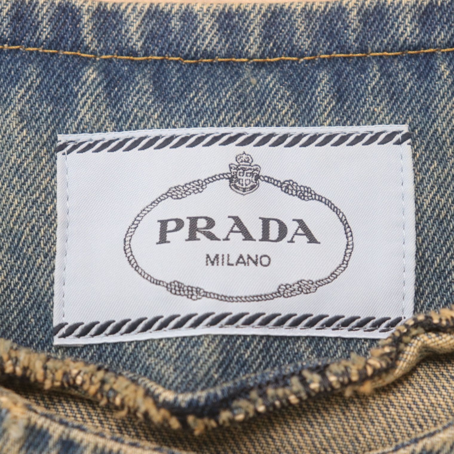 ITG95M0AWU0W PRADA プラダ Gジャン デニム ジャケット ブルゾン 