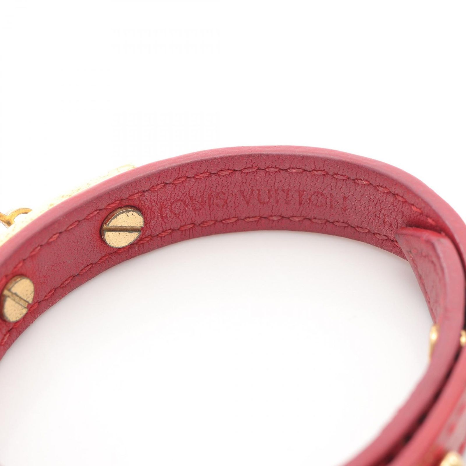 ルイ・ヴィトン LOUIS VUITTON ブレスレット ブラスレ ロゴマニア 