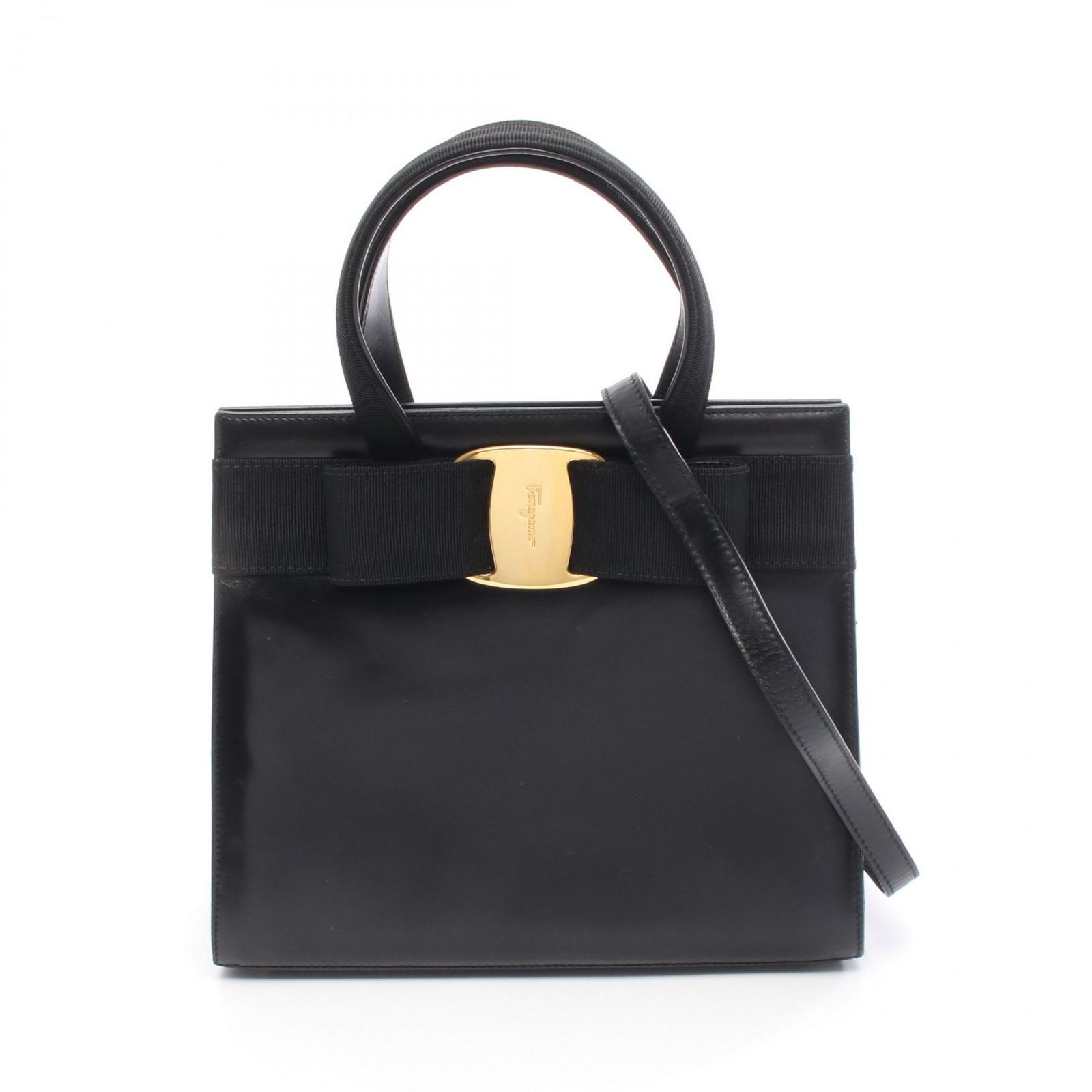 サルヴァトーレフェラガモ Salvatore Ferragamo ハンドバッグ ヴァラ 