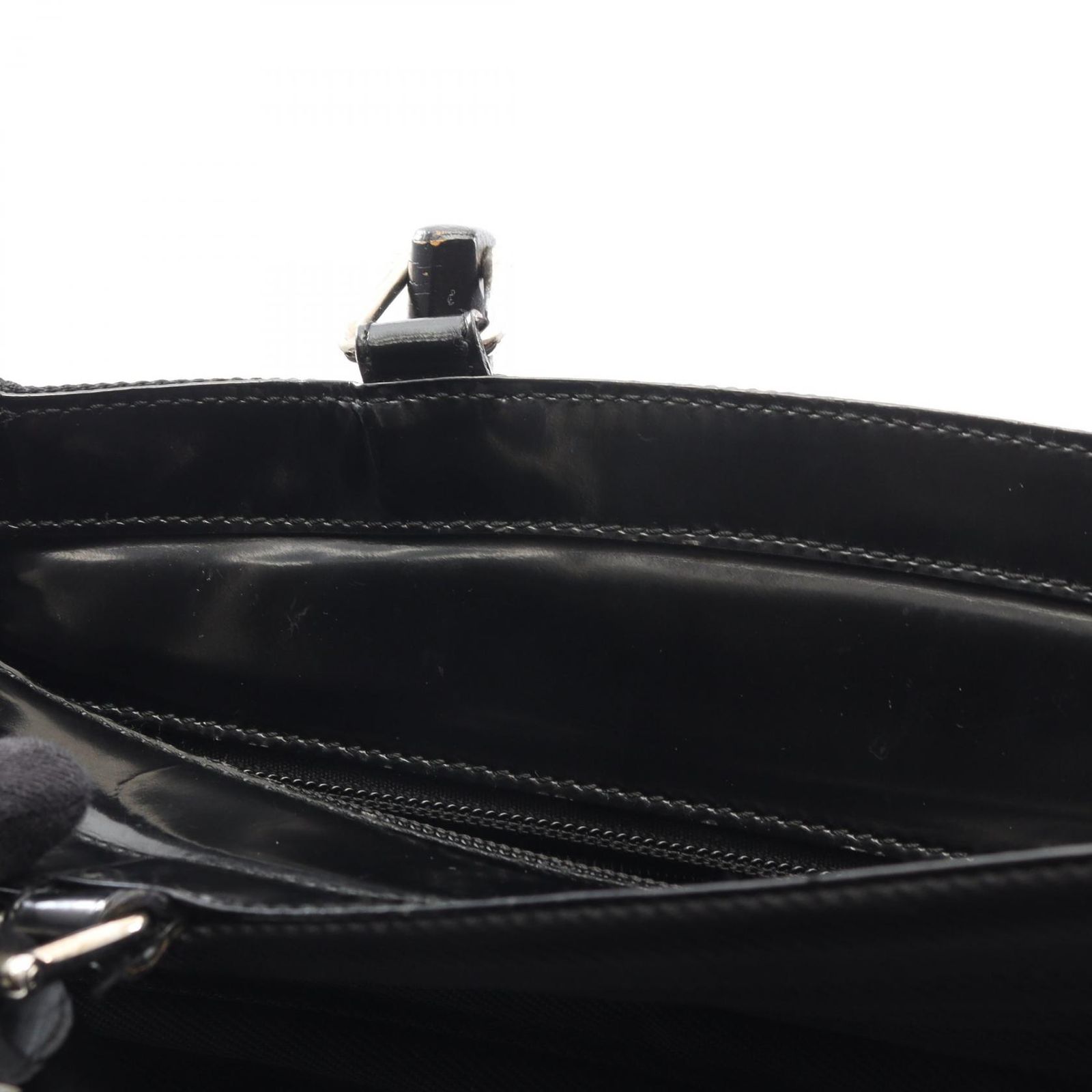 グッチ GUCCI ハンドバッグ バンブー 002・1998・0353 ブラック レザー 