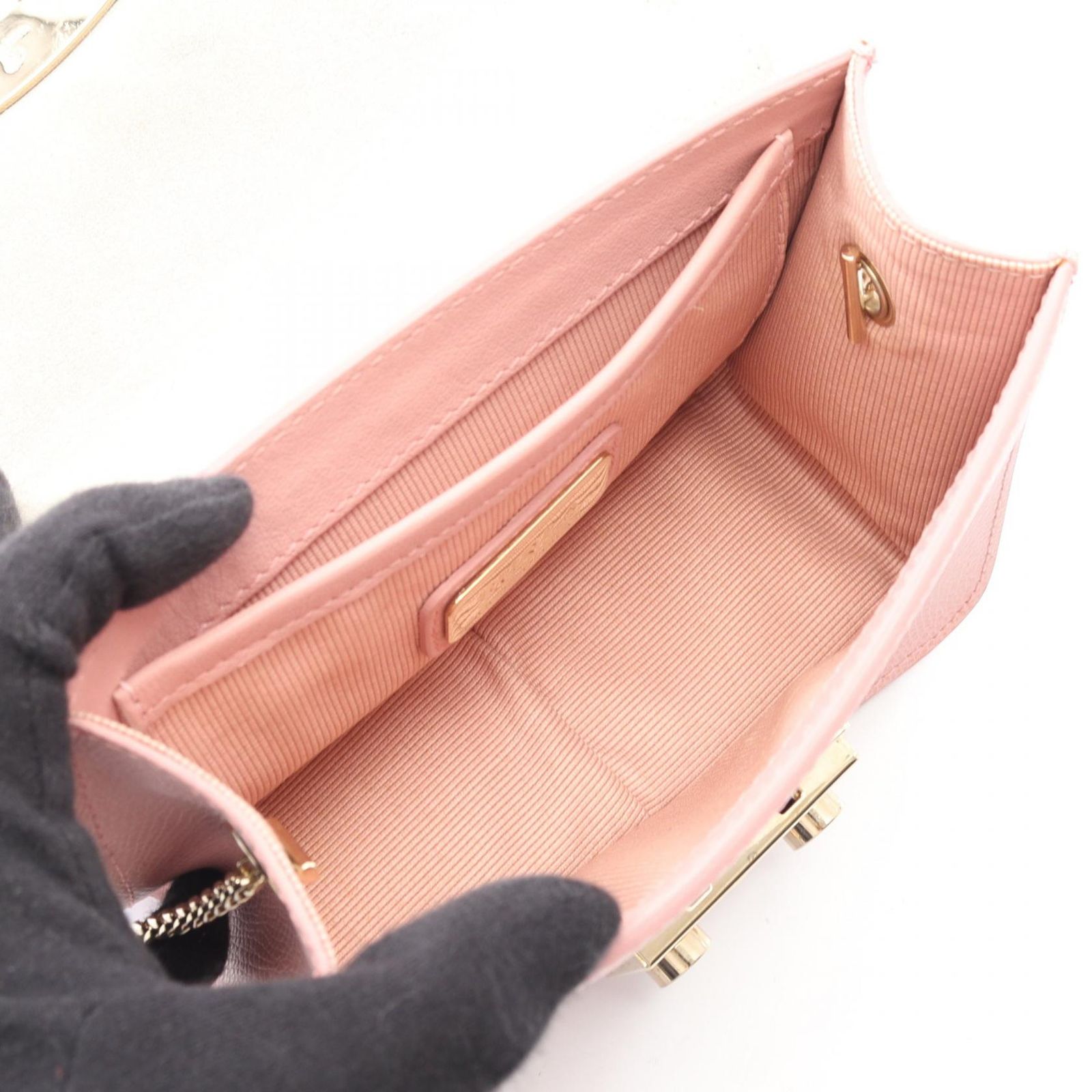 フルラ Furla ショルダーバッグ メトロポリス ミニ ピンク レザー 