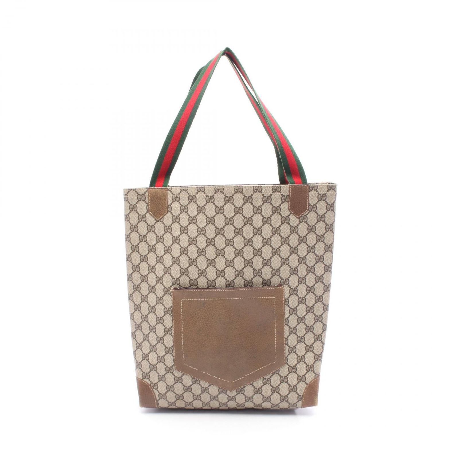 グッチ GUCCI トートバッグ オールドグッチ GGプラス シェリーライン
