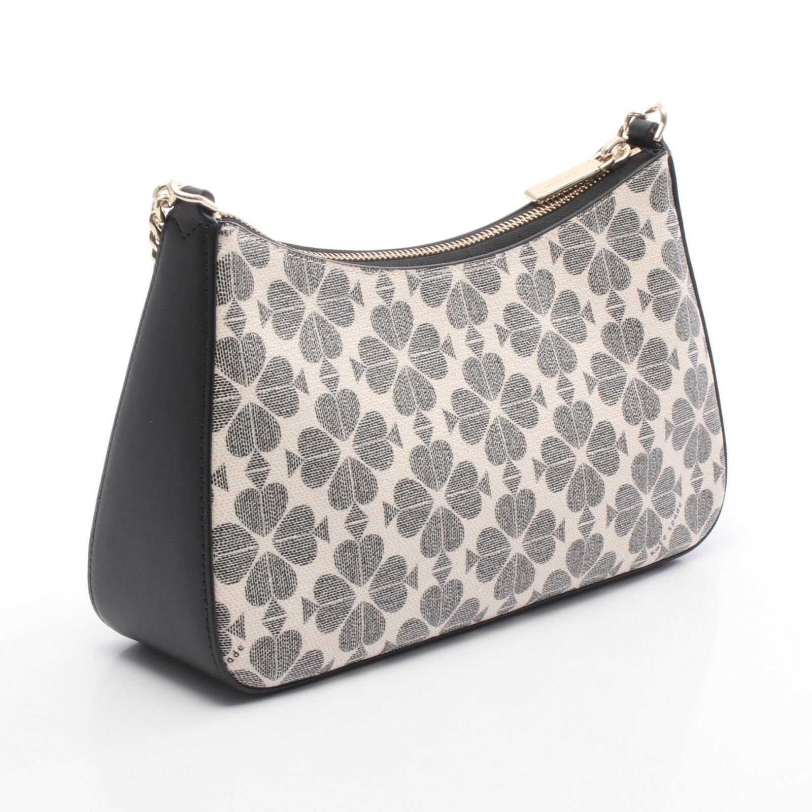 ケイトスペード Kate Spade ショルダーバッグ ホワイト/ブラック PVC 