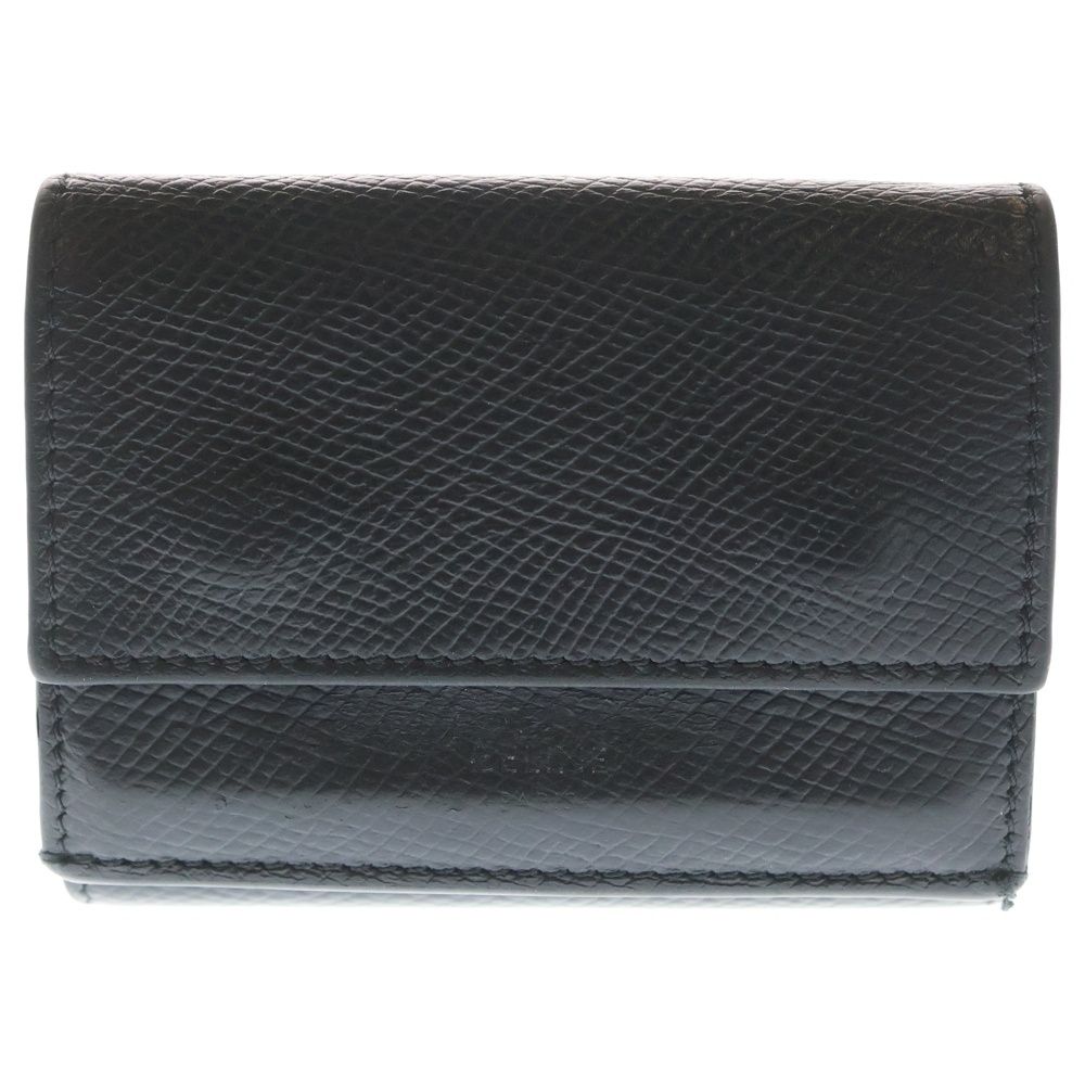 メンズ CELINE (セリーヌ) Folded Compact Wallet フォールデッド
