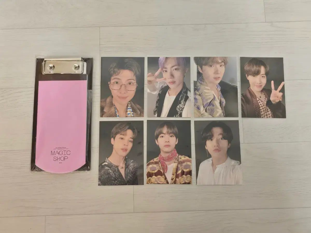 BTS（防弾少年団・バンタン） 日本 MAGIC SHOP JAPAN クリップボード 