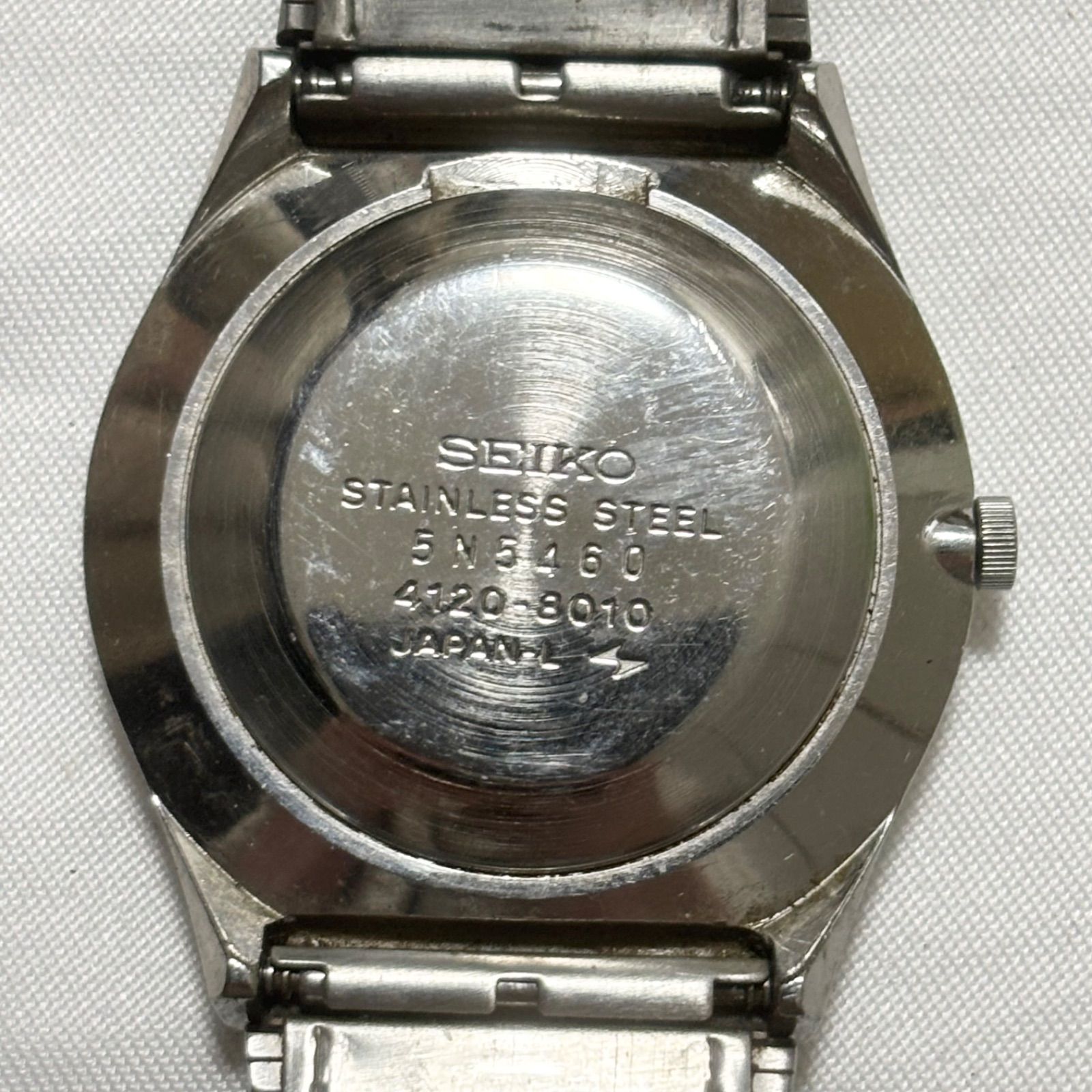 送料無料】SEIKO/セイコー/emblem/エンブレム/クォーツ腕時計/4120 