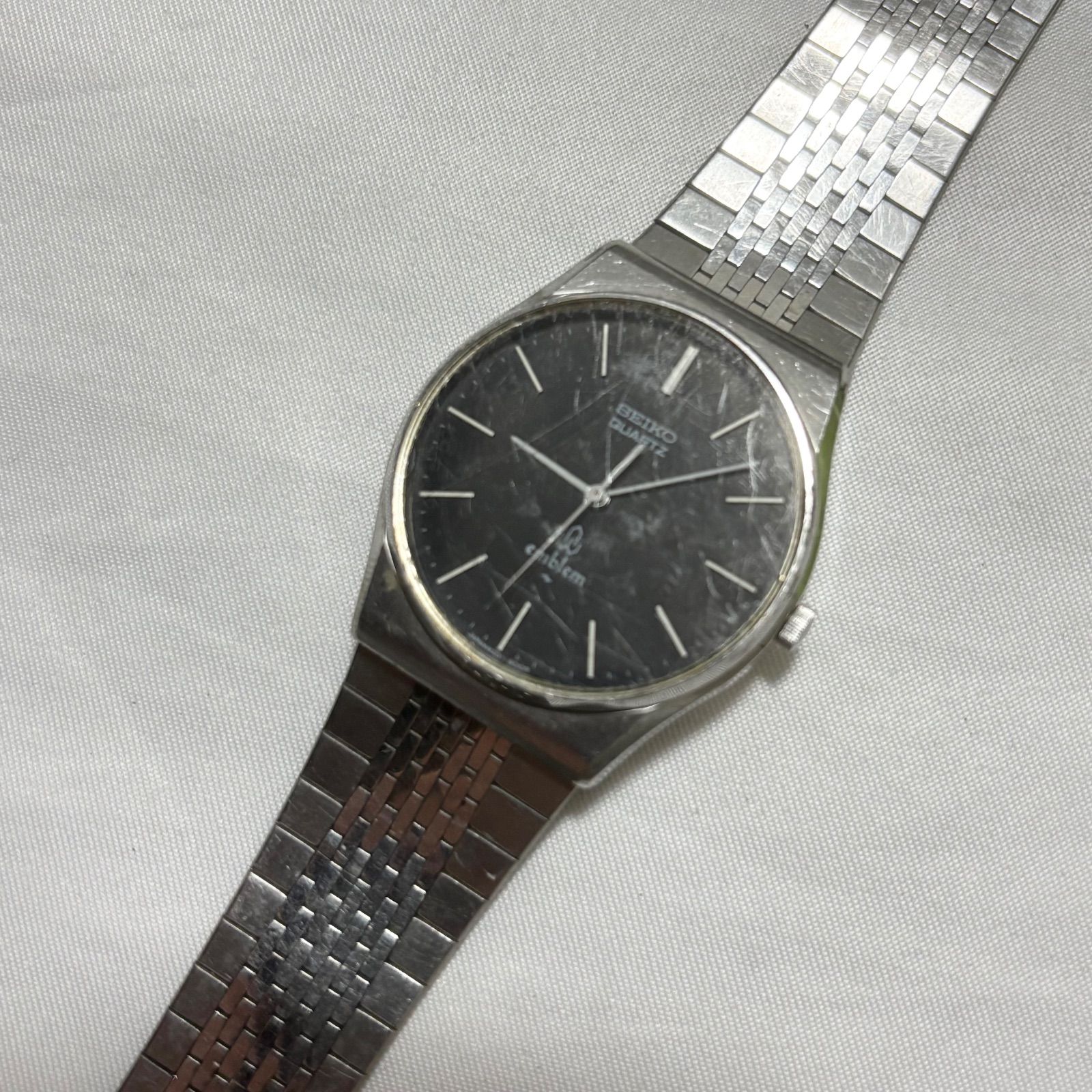 送料無料】SEIKO/セイコー/emblem/エンブレム/クォーツ腕時計/4120 