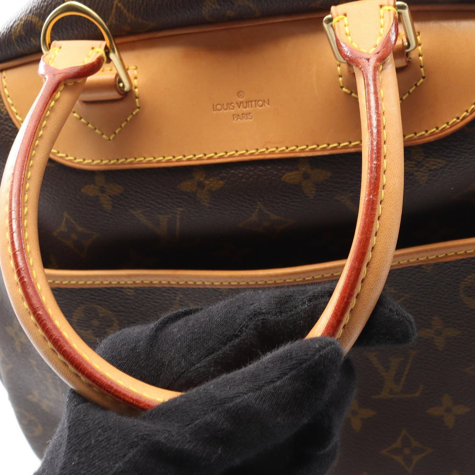 ルイ・ヴィトン LOUIS VUITTON ハンドバッグ ドーヴィル ボーリング 