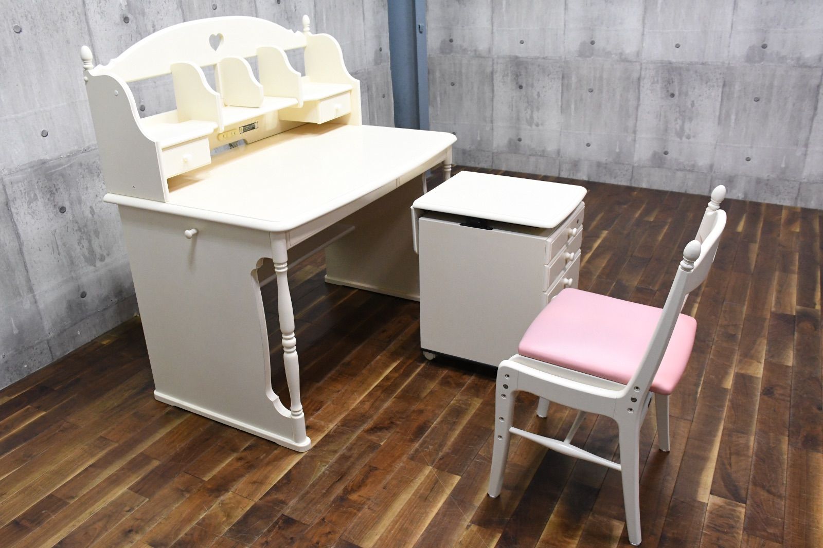 FAC54 カリモク karimoku カントリーシリーズ 学習机 デスクワゴン