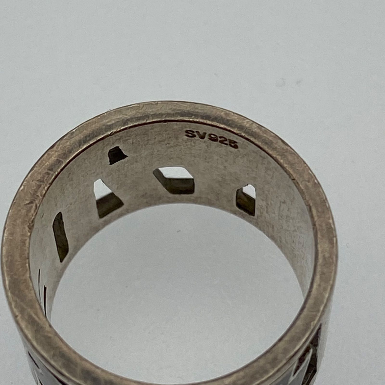 HYSTERIC GLAMOUR ヒステリックグラマー ロゴリング シルバー925 ラメ