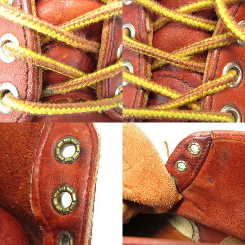 REDWING レッドウィング US9D 27cm ラウンドトゥ 8166 半円犬タグ 90s