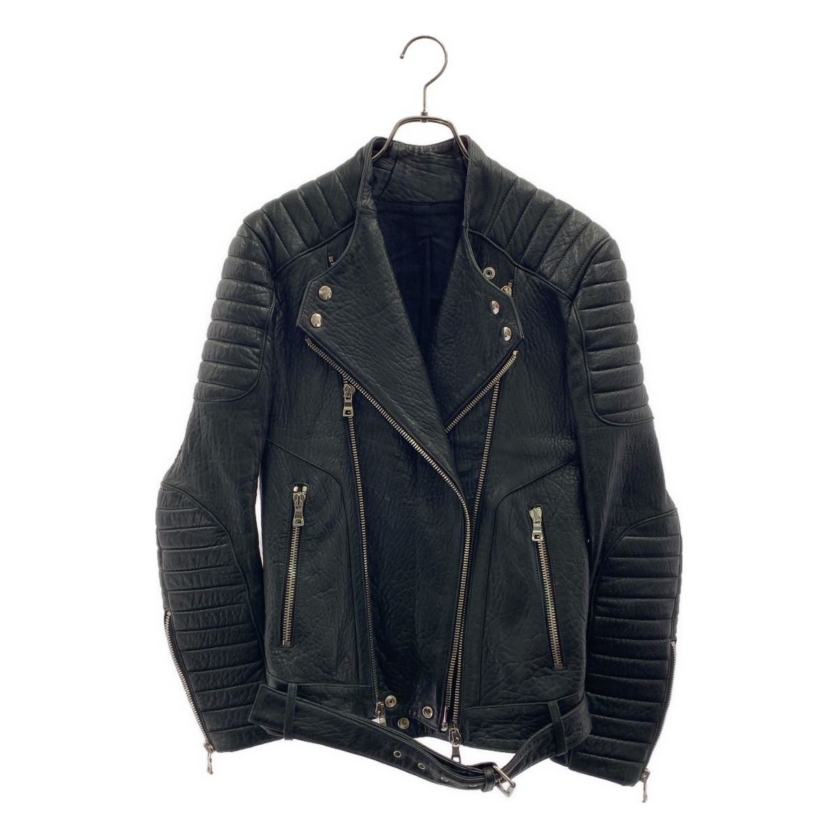 BALMAIN / バルマン | 2013AW | ラムスキン バイカー レザー 