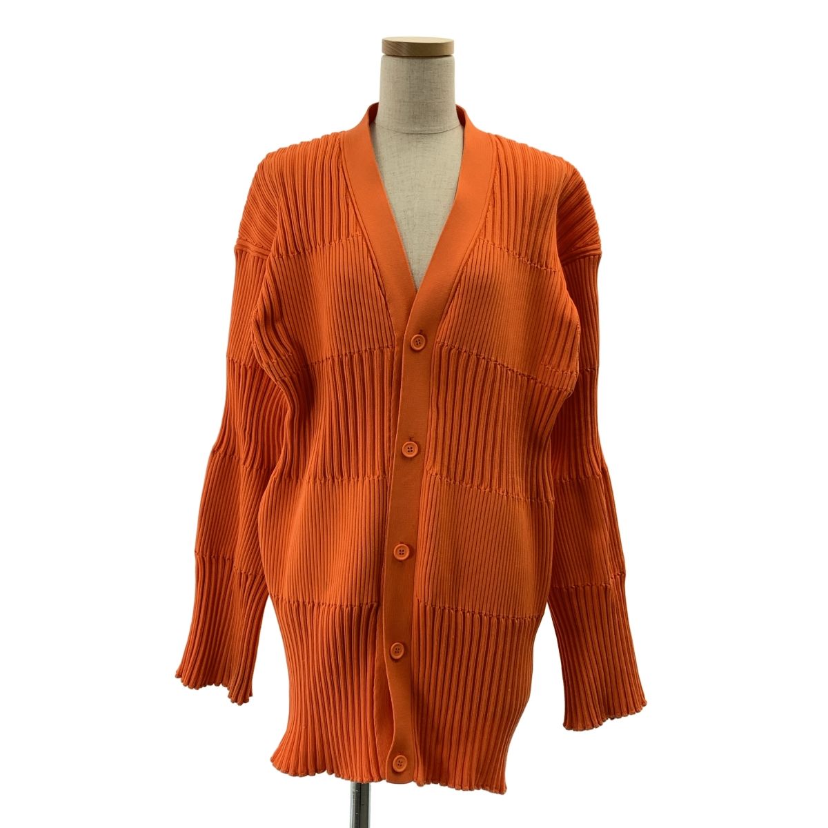 CFCL / シーエフシーエル | FLUTED JACKET / リブ ニット カーディガン 