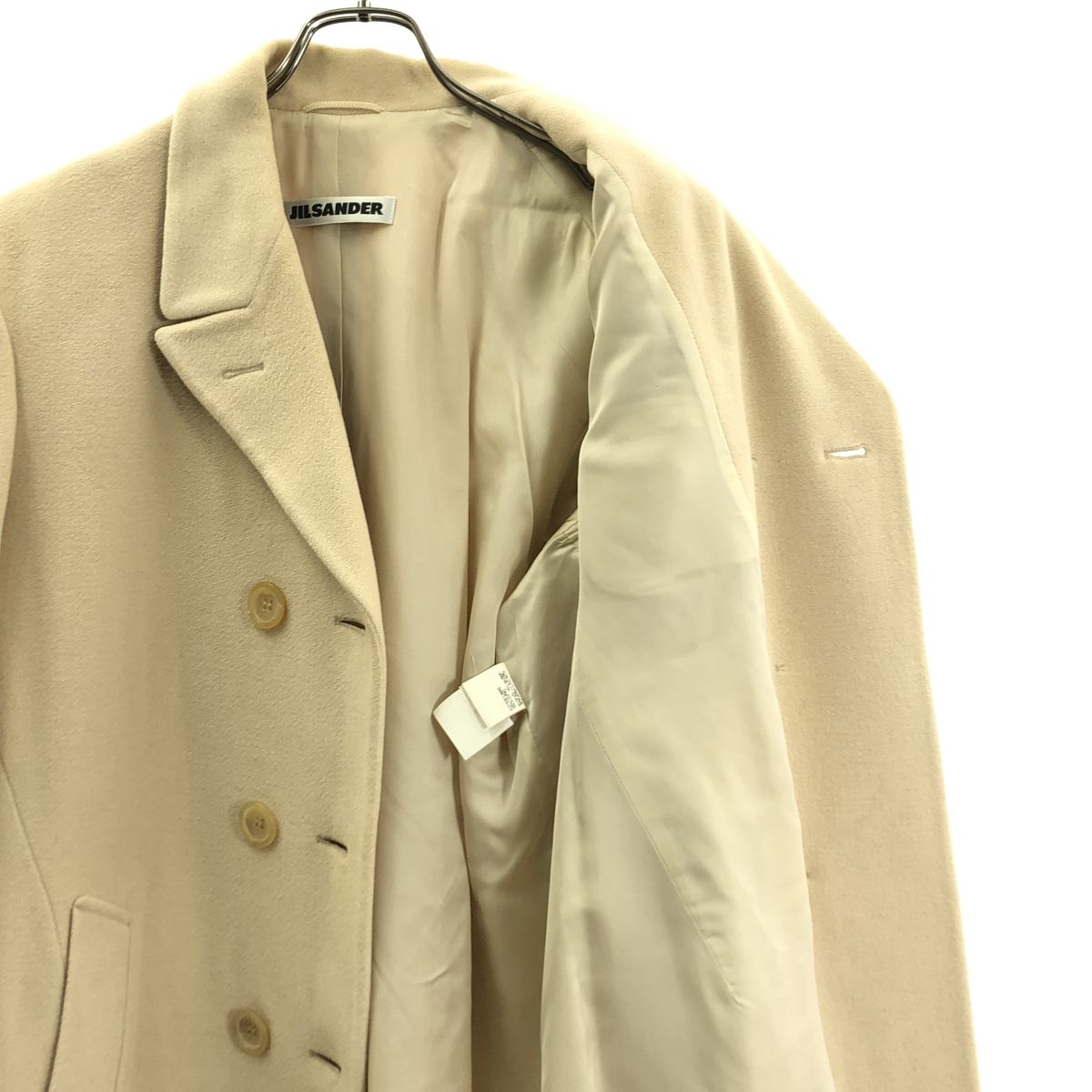 JIL SANDER / ジルサンダー | レーヨン ウール ダブルブレスト JIL SANDER / ジルサンダー | レーヨン ウール ダブルブレスト