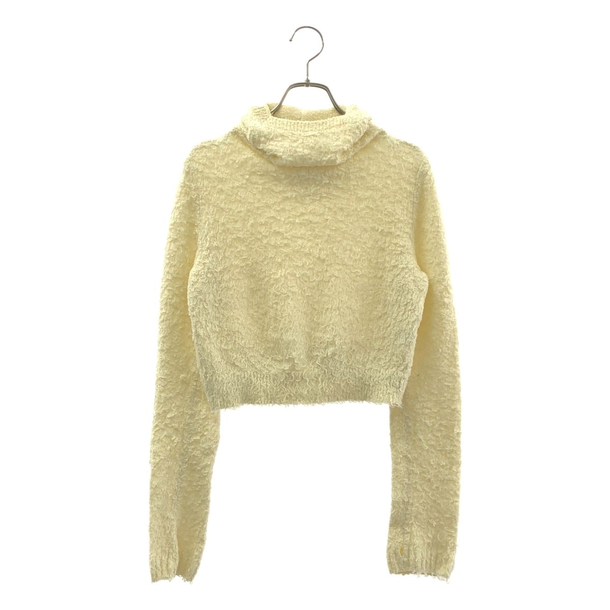 トップス shishikui east-off-white THE SHISHIKUI / シシクイ | east / OFF WHITE フーデッド ニット プル