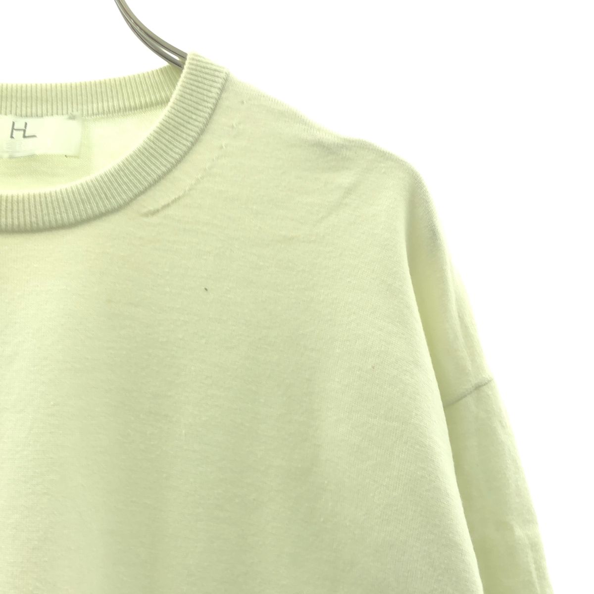 メンズ HERILL サマーニット クルーネック