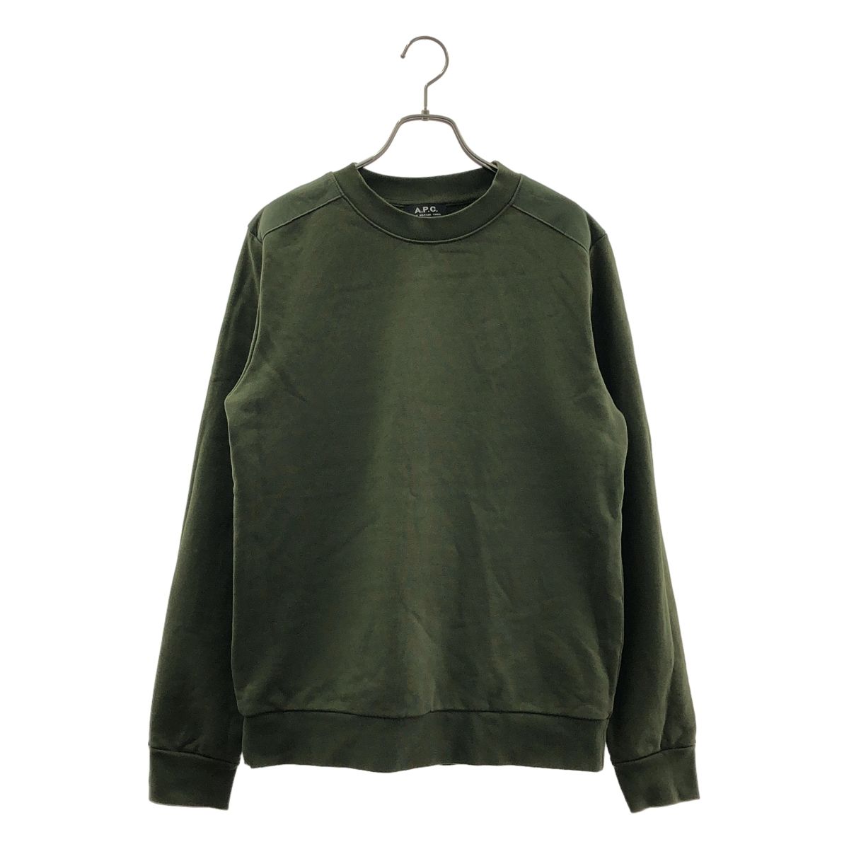A.P.C. / アーペーセー | コットン ミリタリー スウェット | M 