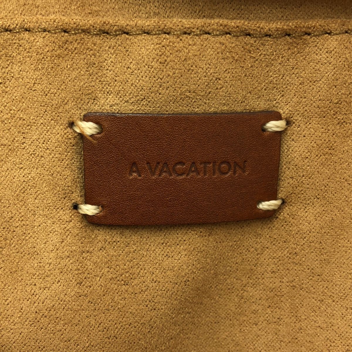 バッグ 【美品】 A VACATION / アヴァケーション | BAM スエード 