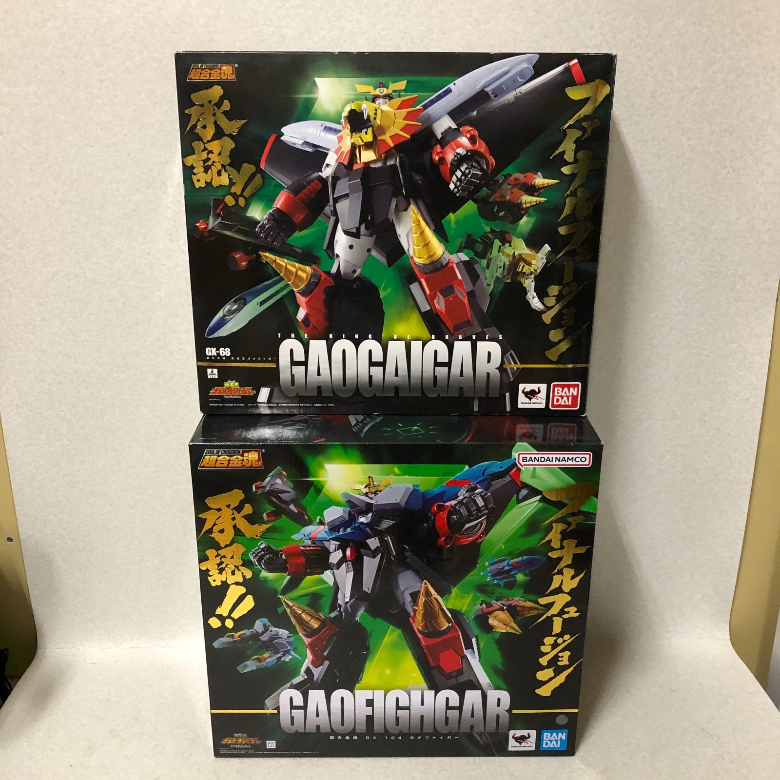 バンダイ 超合金魂ガオファイガー DH1570超合金魂 ガオファイガー GX 