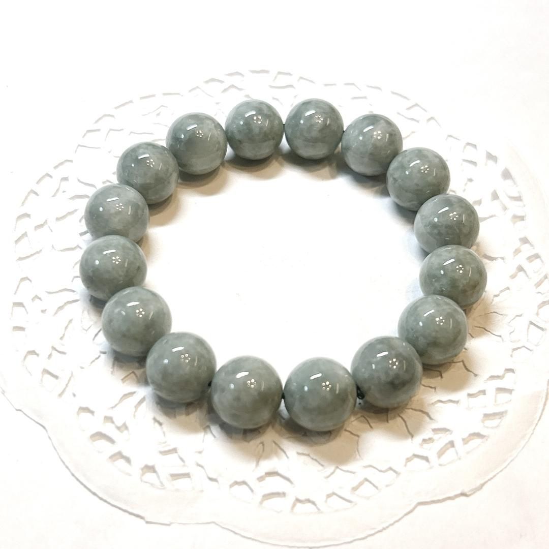  E18063 翡翠 12㎜ ブレスレット ヒスイ ジェード ジェダイド jade bracelet 天然石 おしゃれ小物 置物 インテリア小物