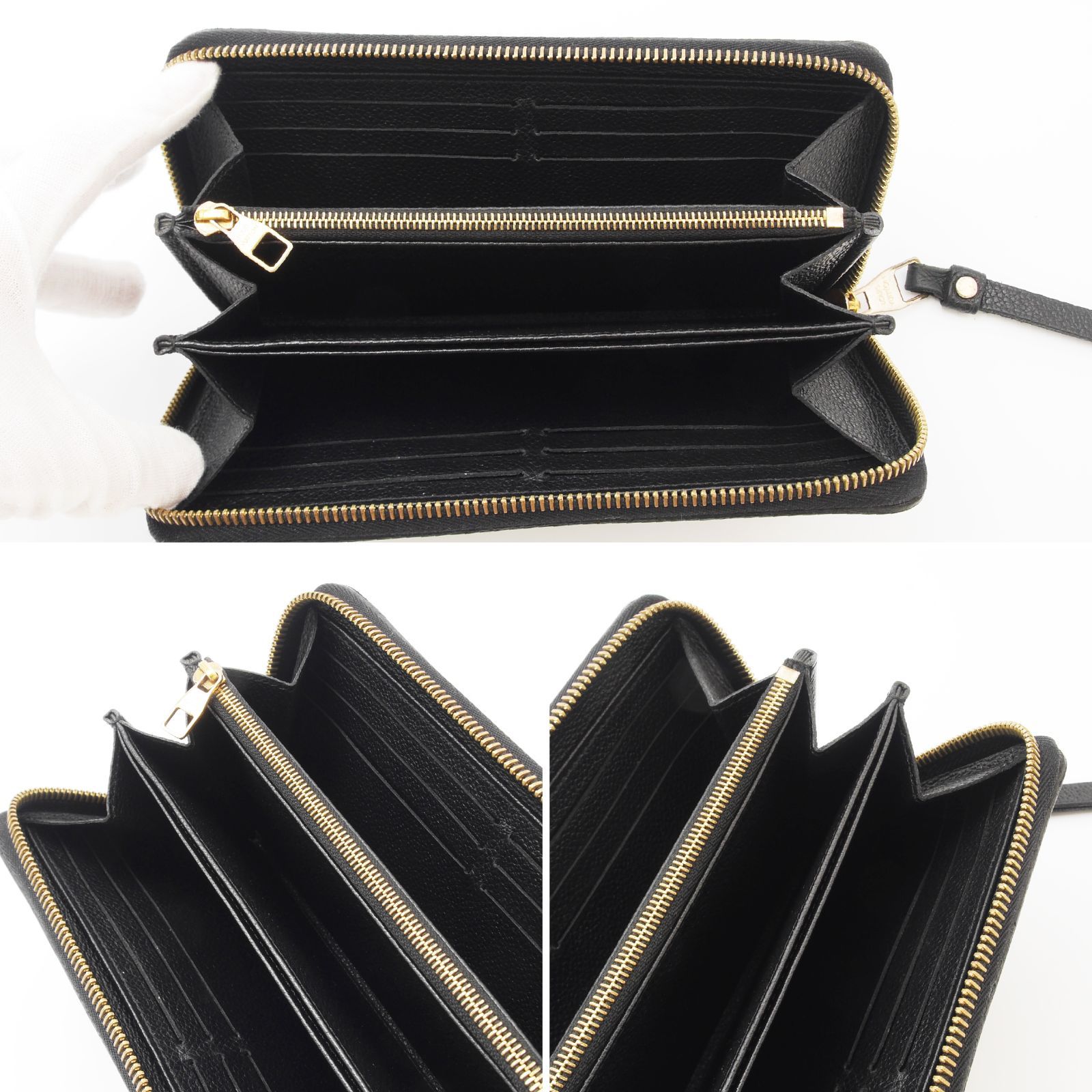 極美品】 ルイヴィトン モノグラムアンプラント ジッピーウォレット