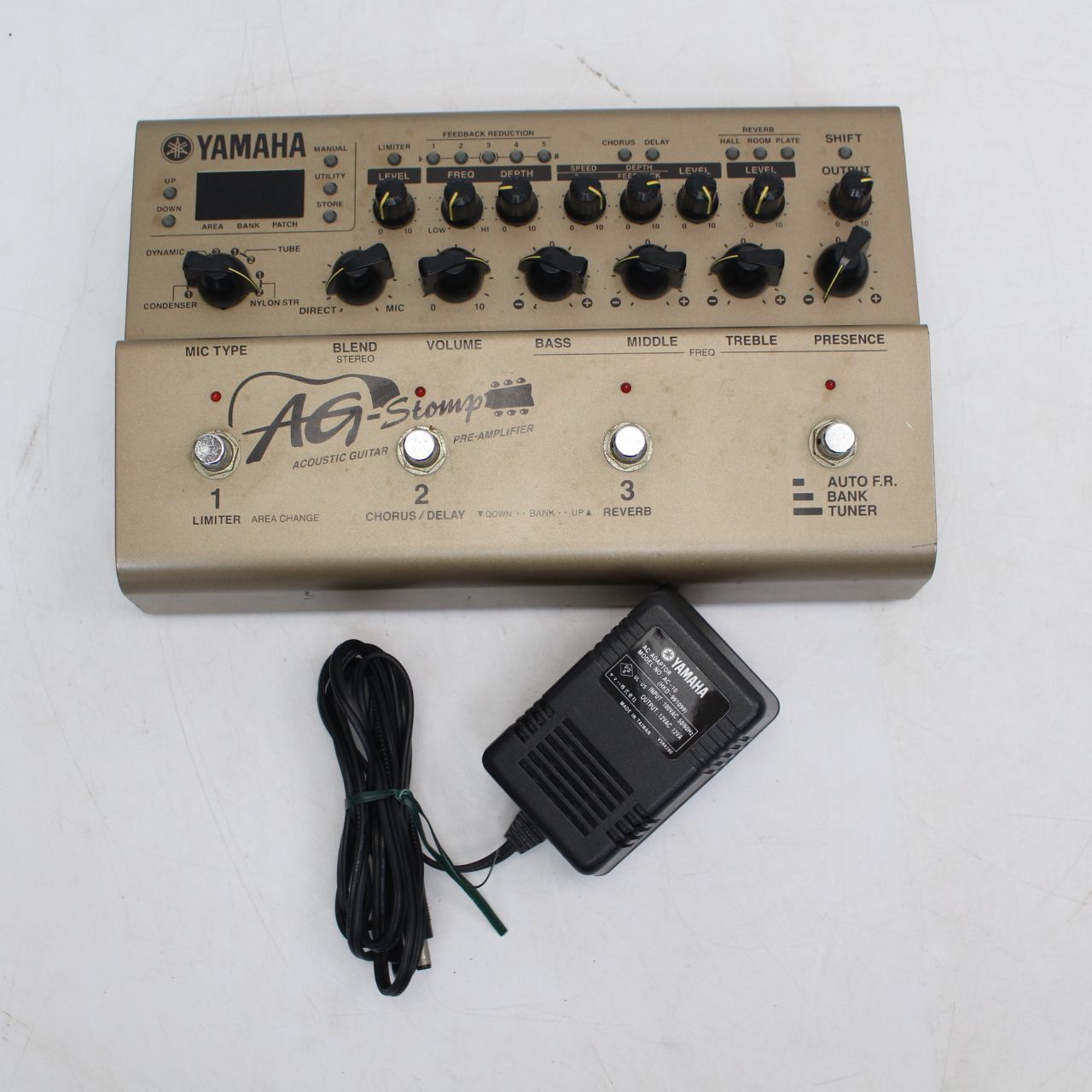 ヤマハAGStomp アコースティックギター アンプ ジャンク品 廃盤 ヤマハAGStomp アコースティックギター アンプ ジャンク品 廃盤