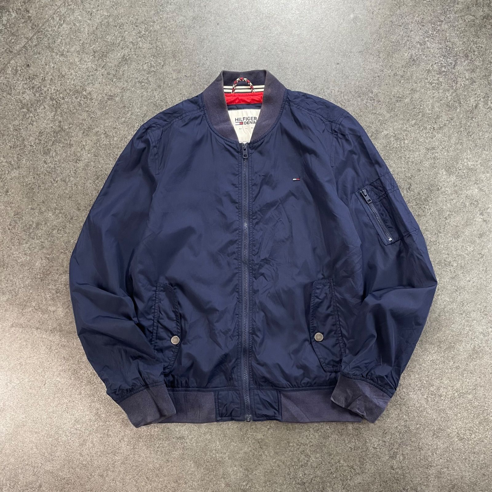 TOMMY HILFIGER トミーヒルフィガー MA-1 フライトジャケット ボンバー 