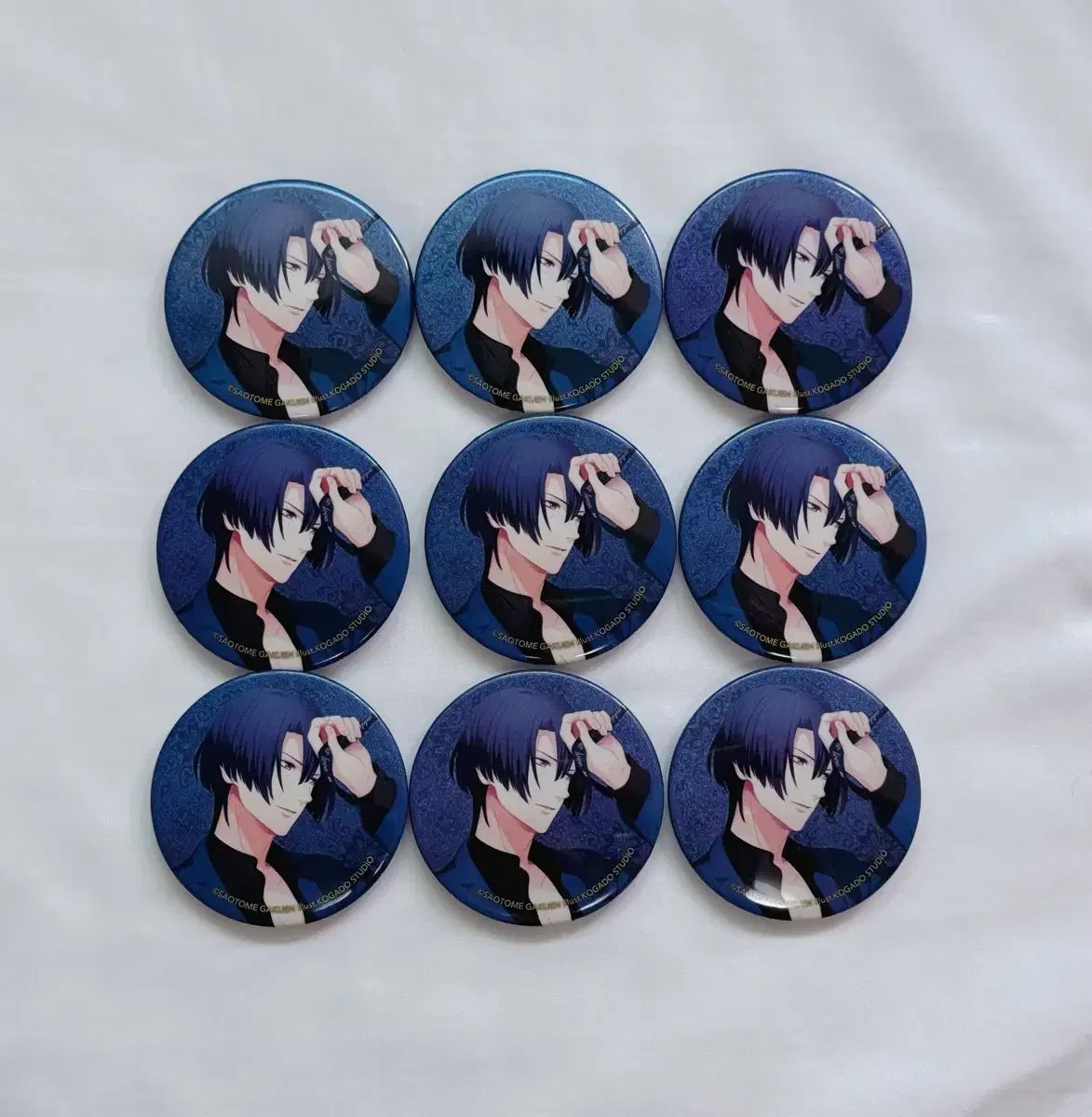 うたプリ 聖川真斗 COLORリボン CR 缶バッジ まとめ売り 痛バッグ用 1