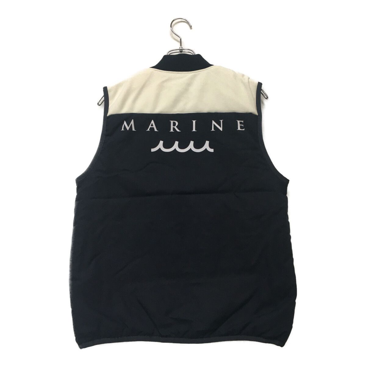 未使用品 メンズ ムータマリン muta MARINE ベスト 5(M) 紺×白