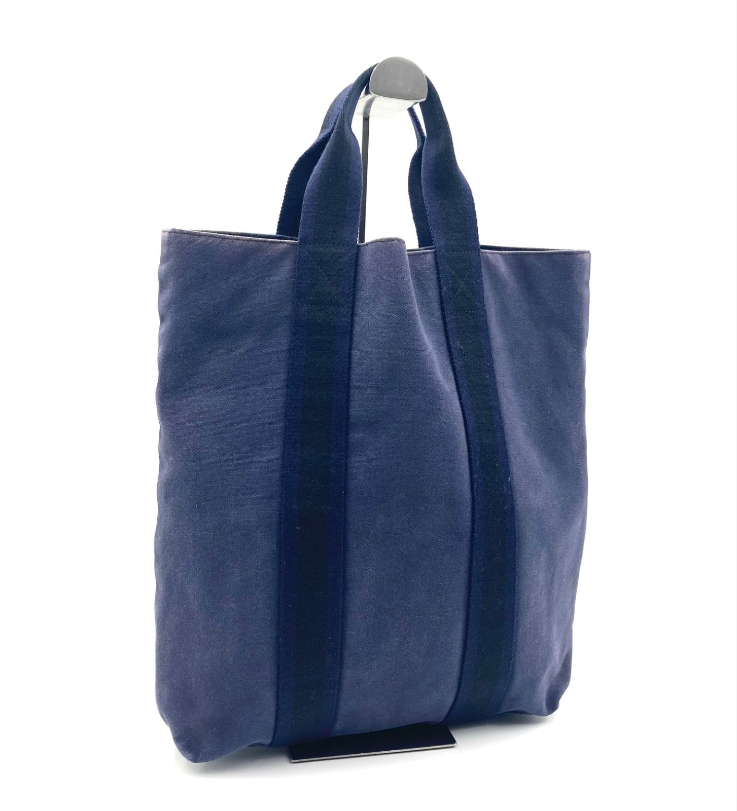 HERMES エルメス フールトゥ カバス 縦型トートバッグ コットン 