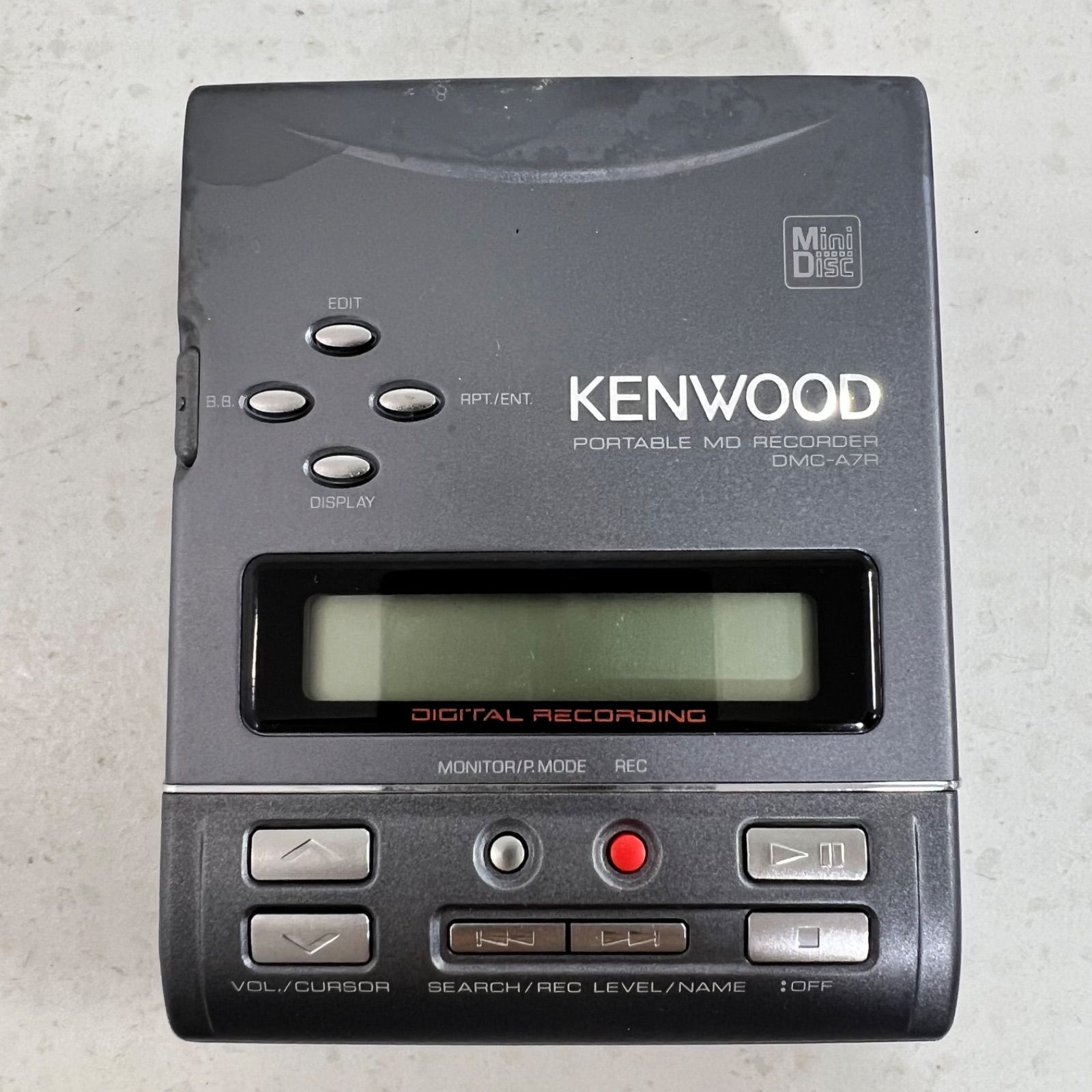 稼働品】KENWOOD DMC-A7R MDレコーダー ケンウッド 動作確認済み