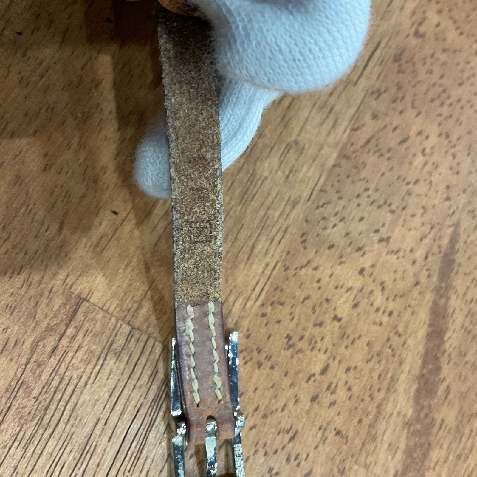 エルメス ブレスレットアピ3 ロングブレスレットnシルバー金具