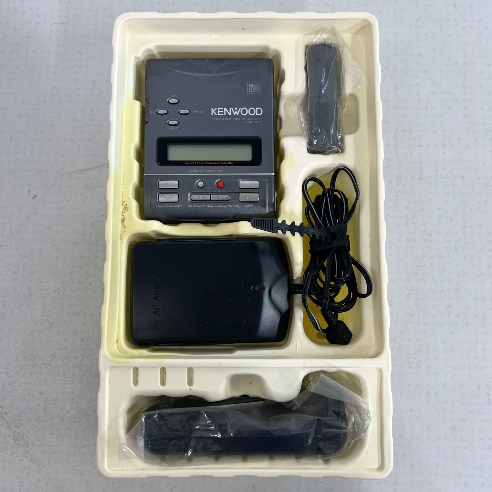 稼働品】KENWOOD DMC-A7R MDレコーダー ケンウッド 動作確認済み