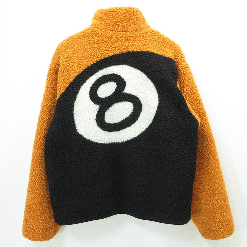 三重本店】 中古 STUSSY | ステューシー REVERSIBLE 8BALL SHERPA
