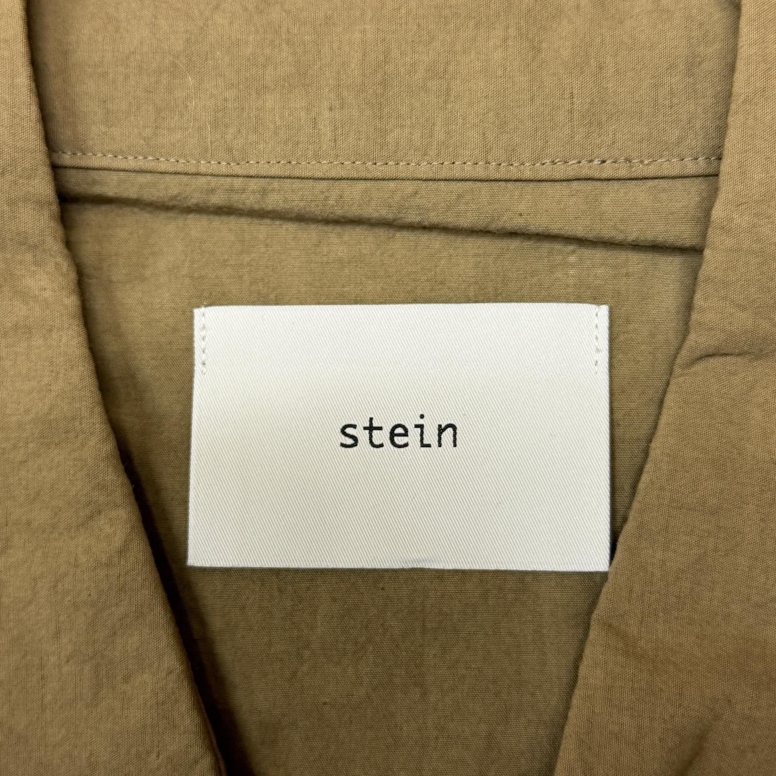 人気の商品 アウトレット 参考上代39600円 未使用 stein(ssstein) OVERSIZED MILITARY SHIRT オーバーサイズ ミリタリーシャツ シュタイン ST.367 ベージュ M （57280A）