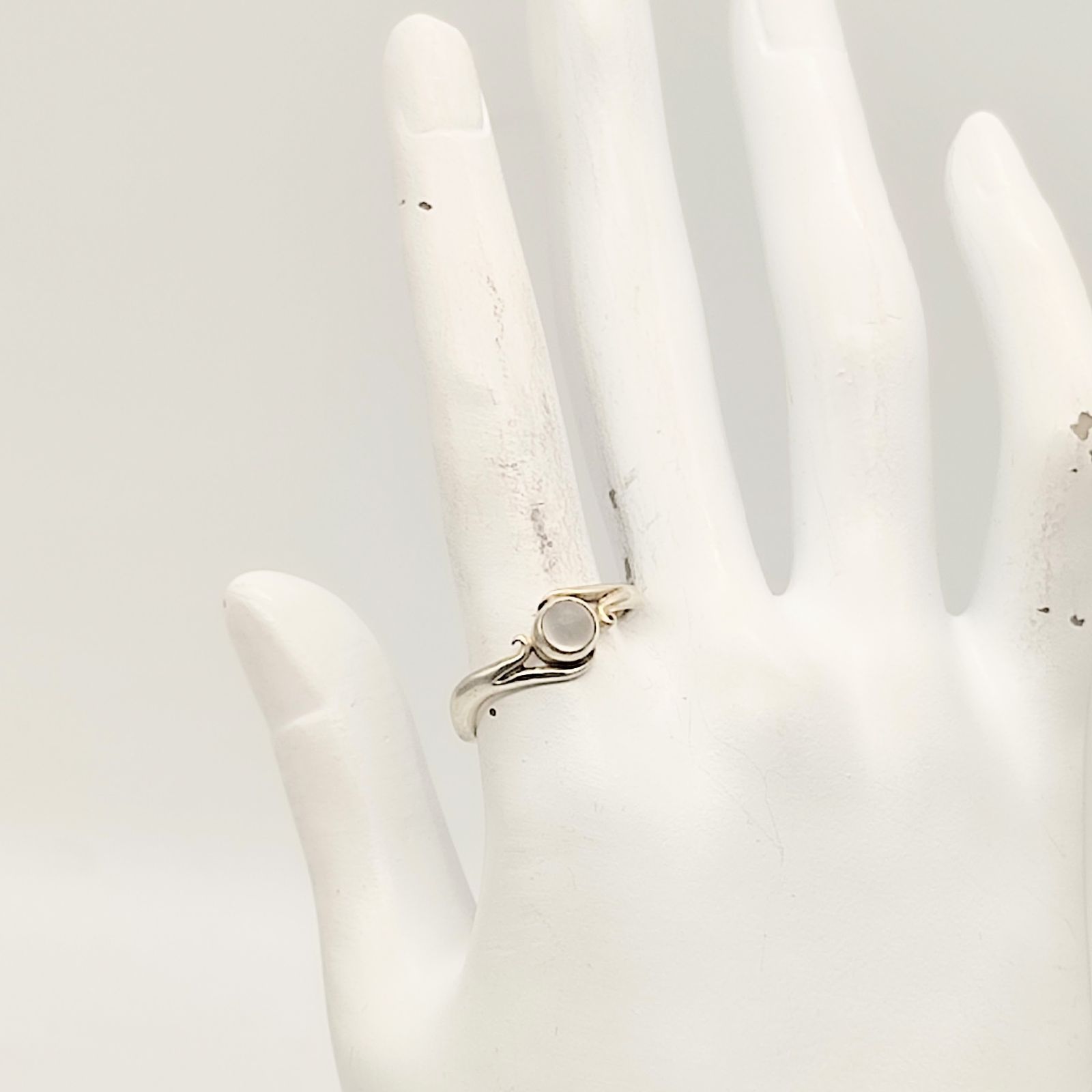 美品】M'S COLLECTION エムズコレクション ムーンストーンリング