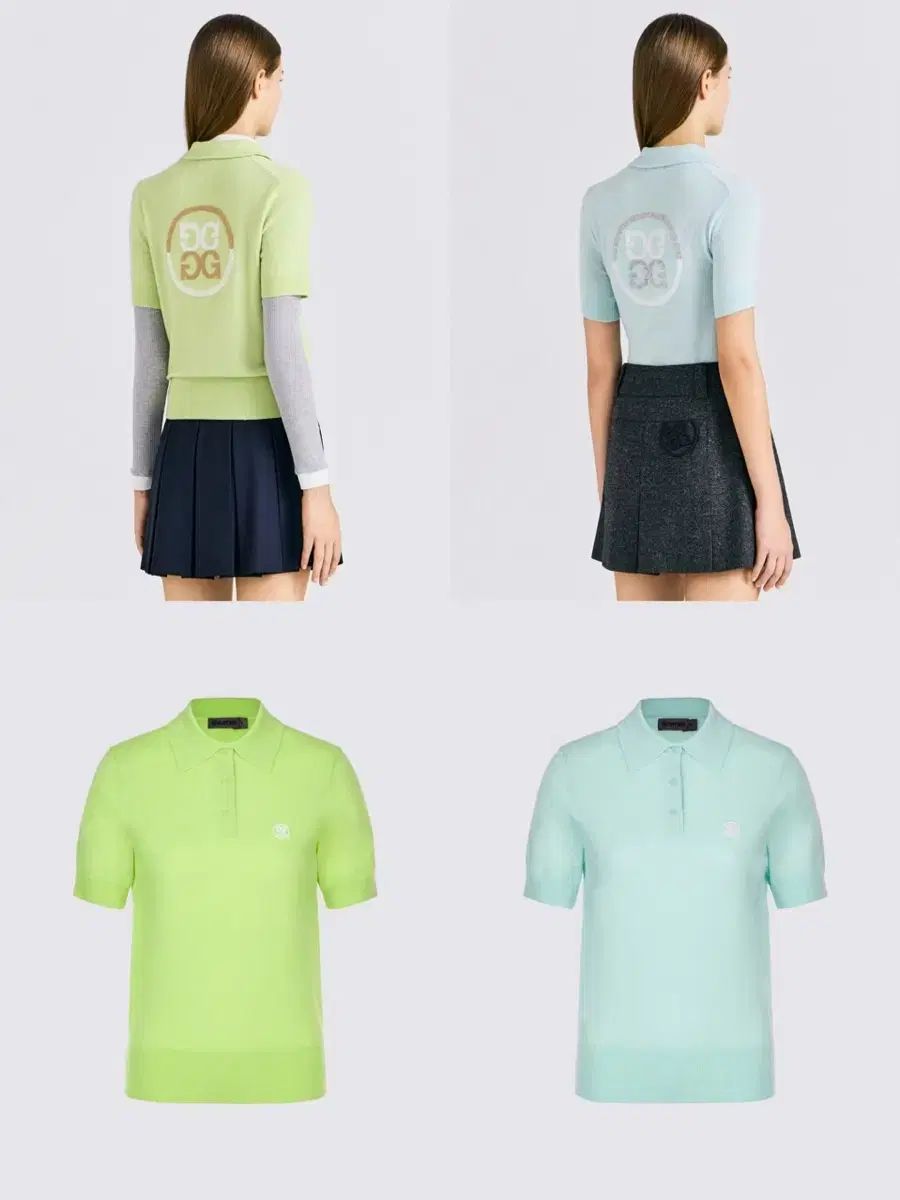 ジーフォア G/FORE ゴルフ レディース Tシャツ スカート 2点セット