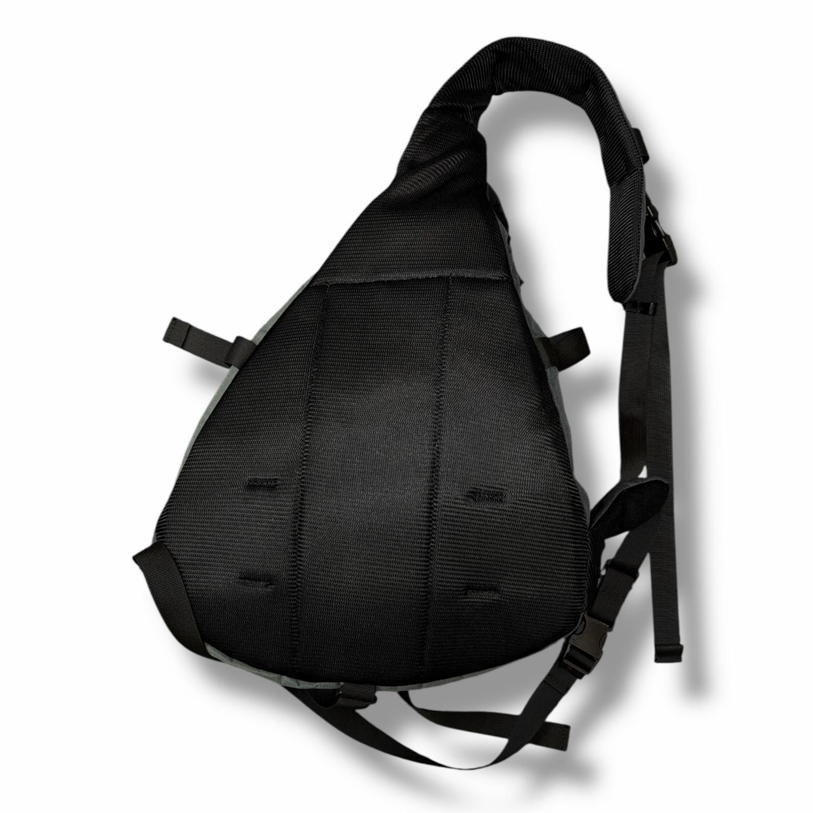 KITH  × South2 West8 Ripstop Nylon Sling Backpack ナイロンスリングバッグ コラボ キス  × サウスツーウェストエイト khm040191-387 グレー F （5576M） KITH × South2 West8 Ripstop Nylon Sling Backpack ナイロンスリング