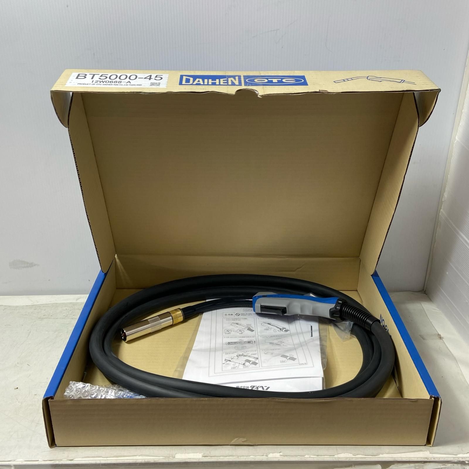 未使用 DAIHEN ダイヘン 溶接用トーチ BT5000-45 ブルートーチ CO2/MAG 