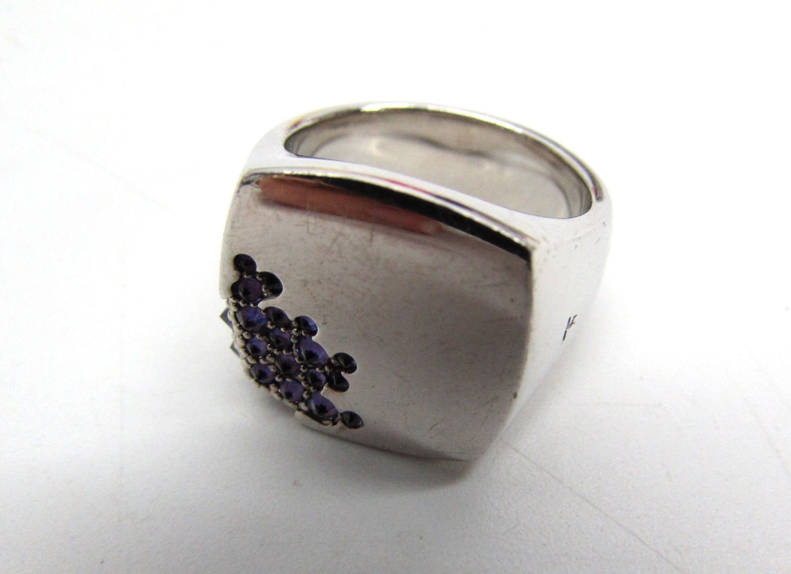 TOM WOOD トムウッド Oval Purple Molecule Ring シルバーリング 指輪