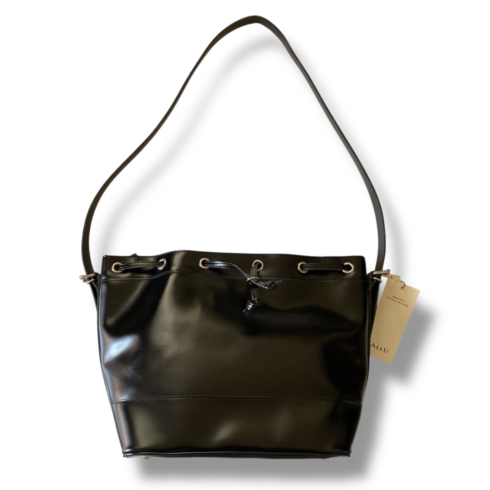 COMME des GARCONS コムデギャルソン レザー ショルダーバッグ 