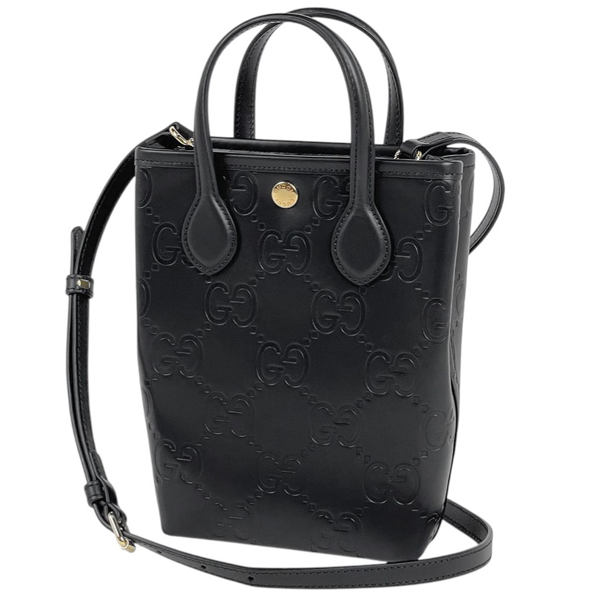 グッチ GUCCI ジャンボGG ハンドバッグ スーパーミニ 2WAY ショルダー