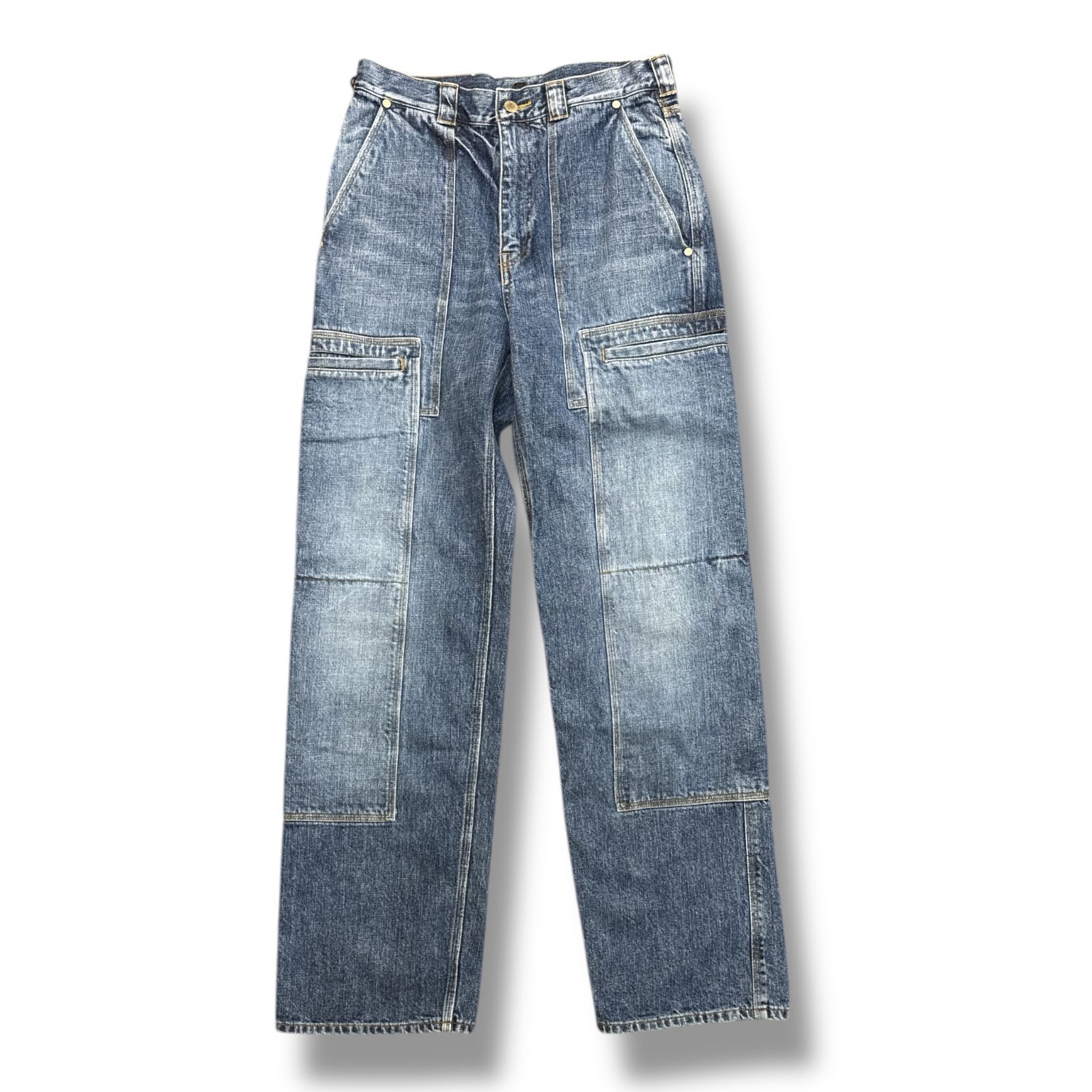 参考上代66000円 未使用 OUAT 25SS cargo denim jeans カーゴデニム