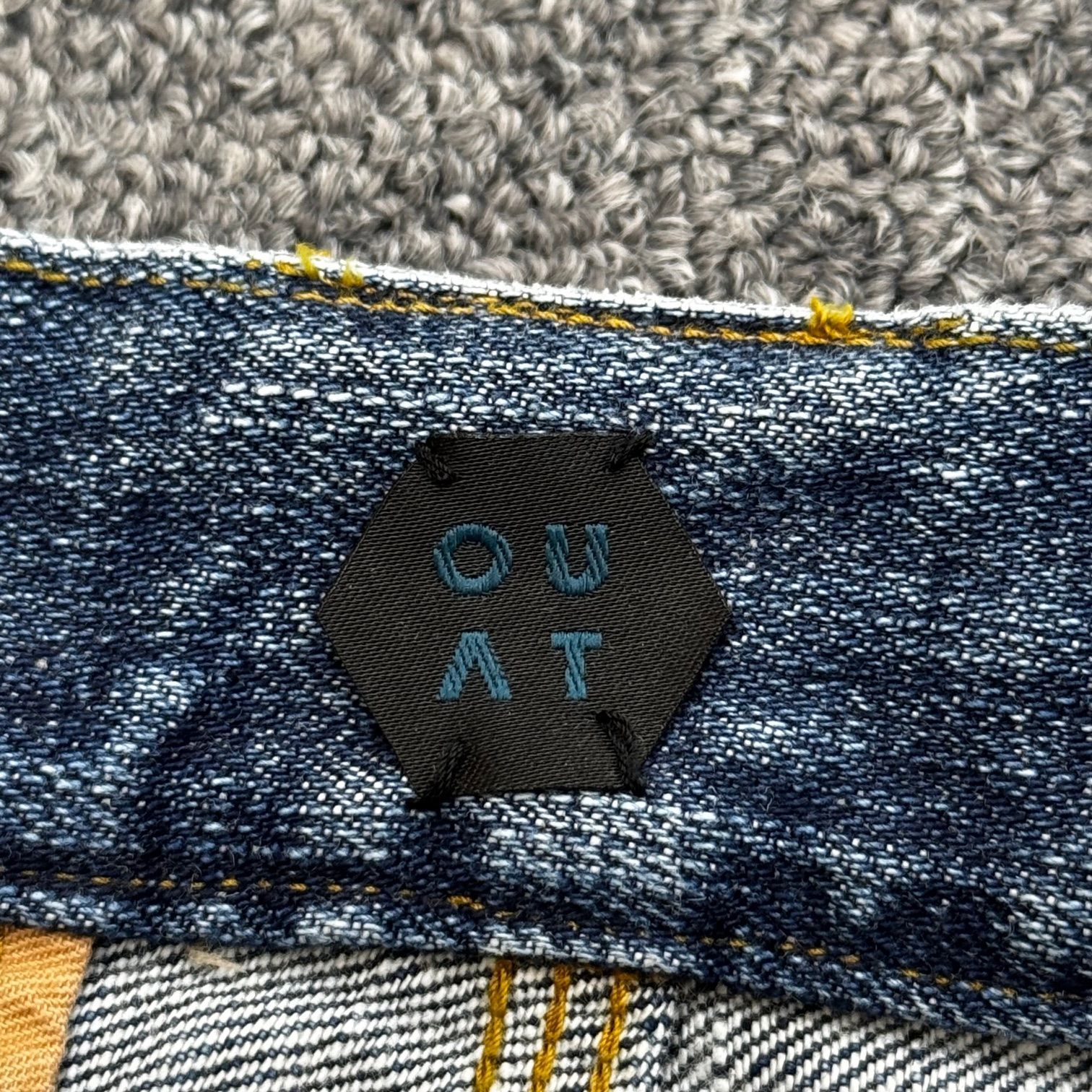 参考上代66000円 未使用 OUAT 25SS cargo denim jeans カーゴデニム 