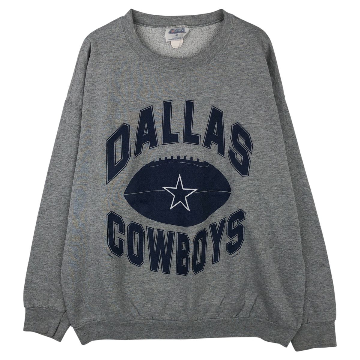 古着 90年代 CSA NFL DALLAS COWBOYS ダラスカウボーイズ プリントスウェットシャツ トレーナー USA製 メンズXL相当 ヴィンテージ/eaa612206 高品質，大人気】 古着 90年代 CSA NFL DALLAS COWBOYS ダラス
