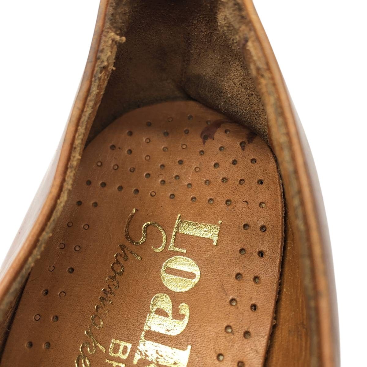 古着 ローク Loake ヴァンプローファー 英国製 7 1/2 メンズ26.0cm相当
